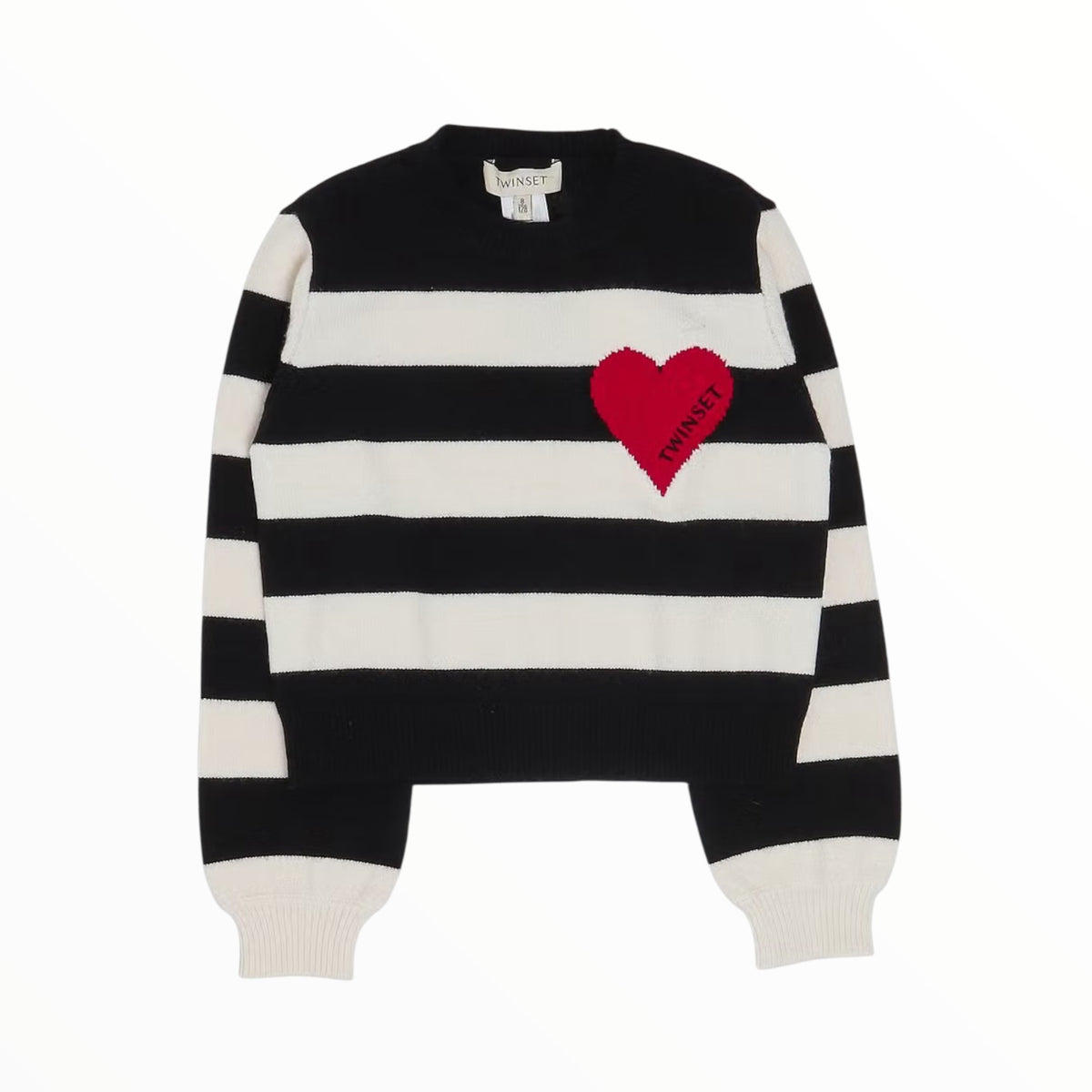 Maglione Twinset a righe