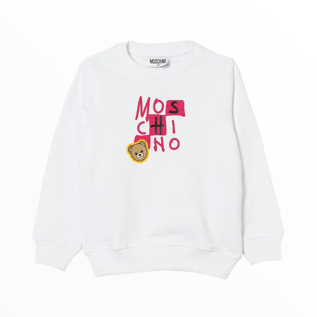 Felpa garzata Moschino