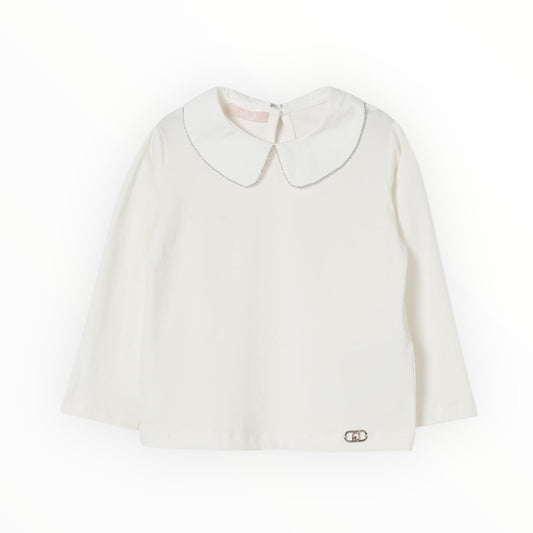 T-shirt con colletto Liu Jo