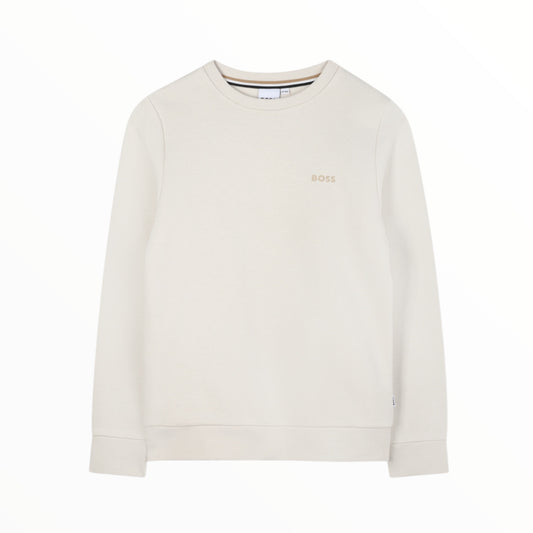 Felpa logo piccolo Boss