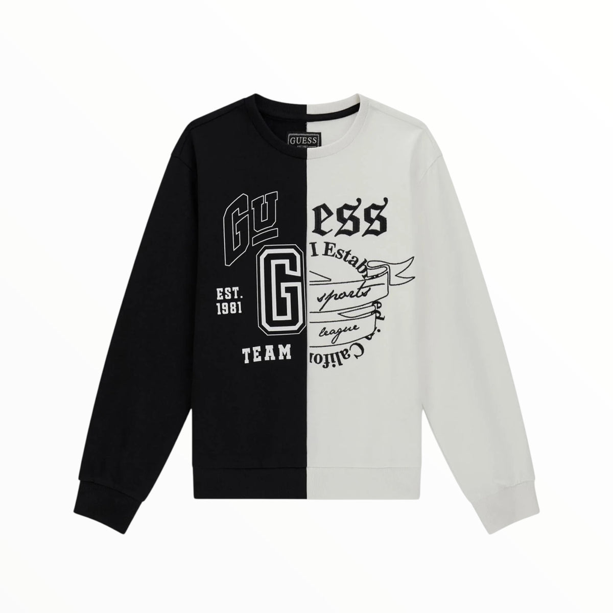 Felpa Guess bicolore