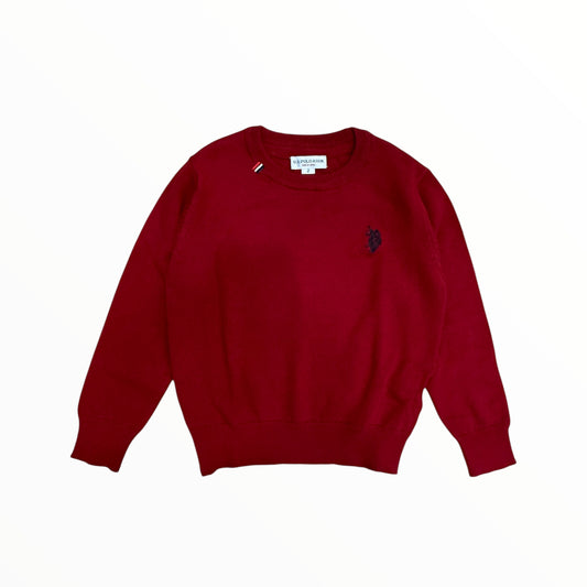 Maglione US Polo rosso