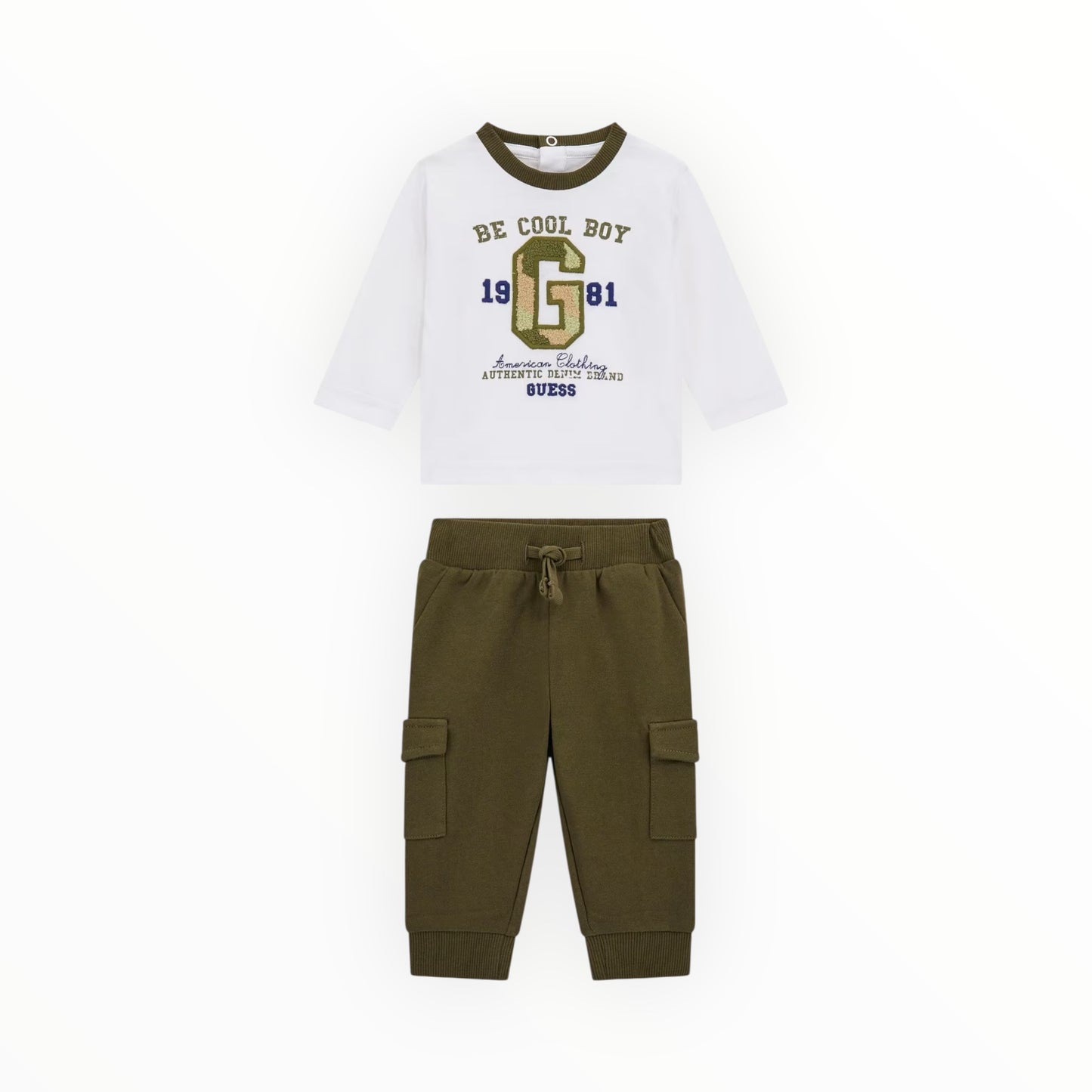 Completo Guess verde oliva