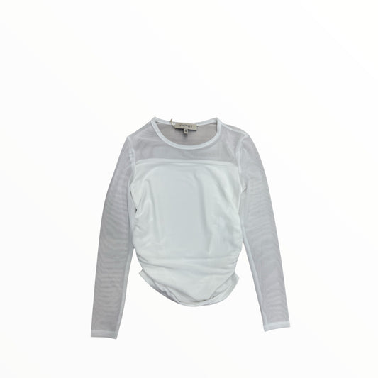 T-Shirt Twinset in tulle con arricciatura