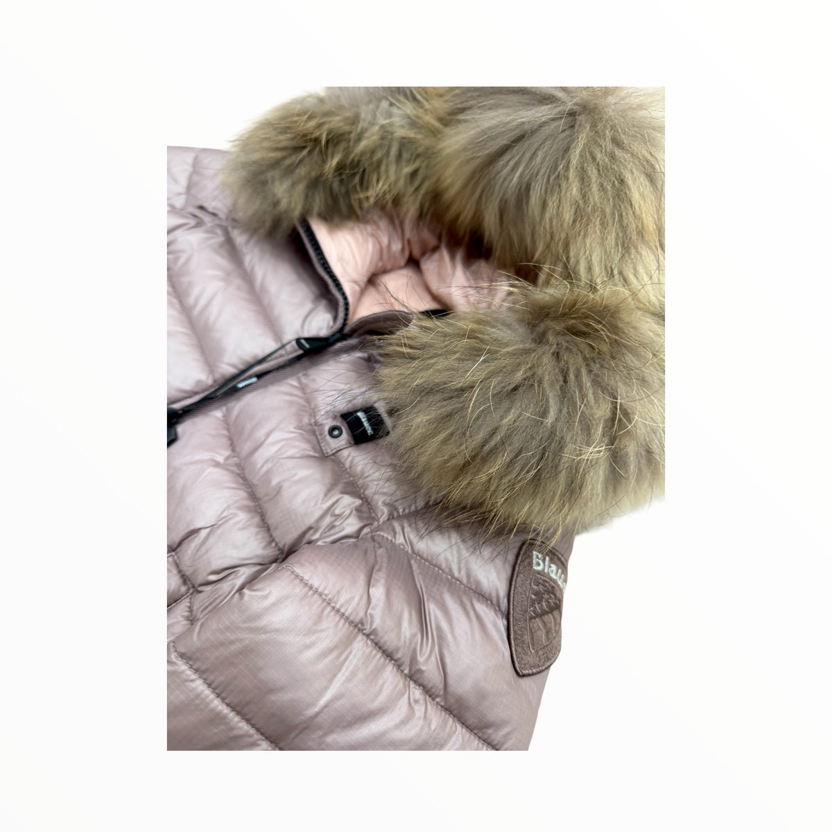 Giubbotto Blauer Ivory rosa