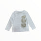 T-Shirt Guess logo centrale glitterato