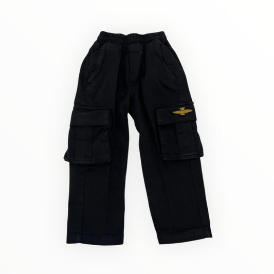 Pantalone tasconato Aeronautica Militare nero