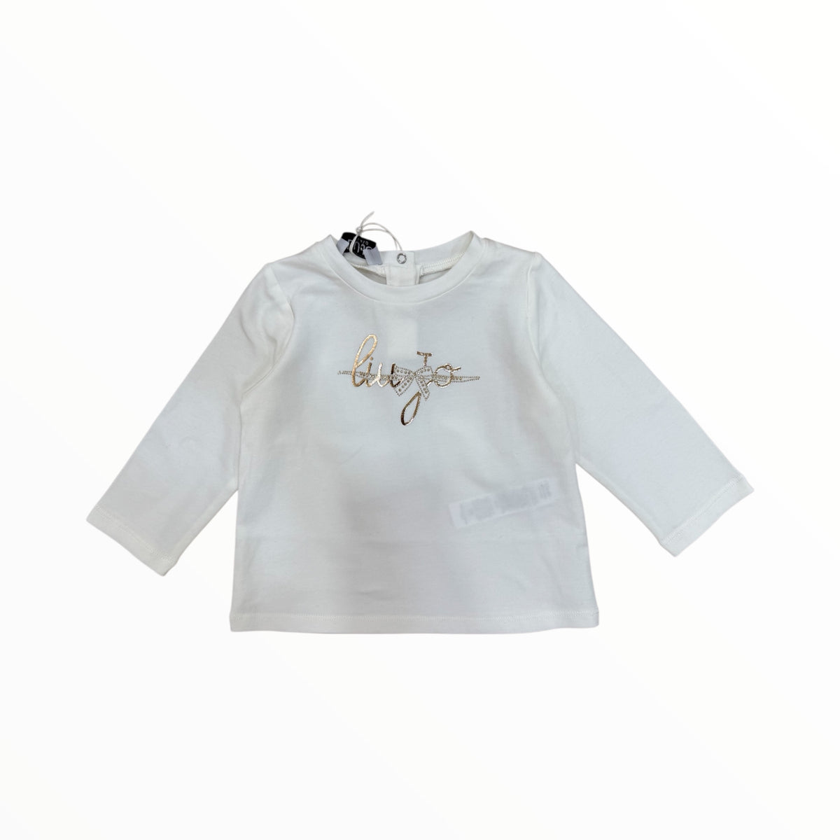 T-Shirt Liu Jo con logo neonata