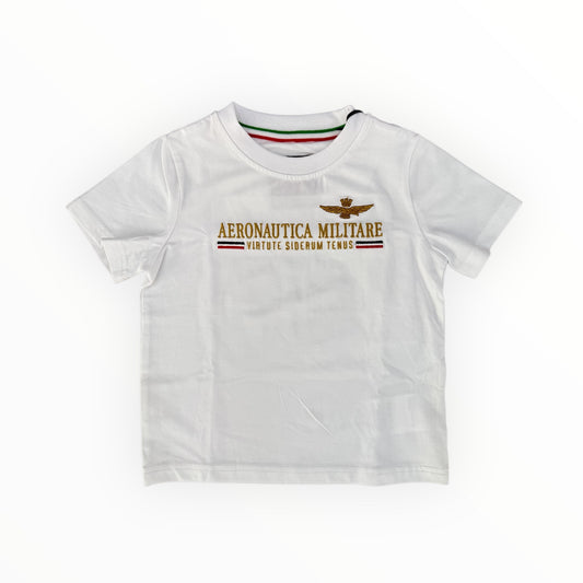 T-shirt logo ricamato Aeronautica Militare