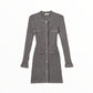 Abito Twinset grigio in viscosa