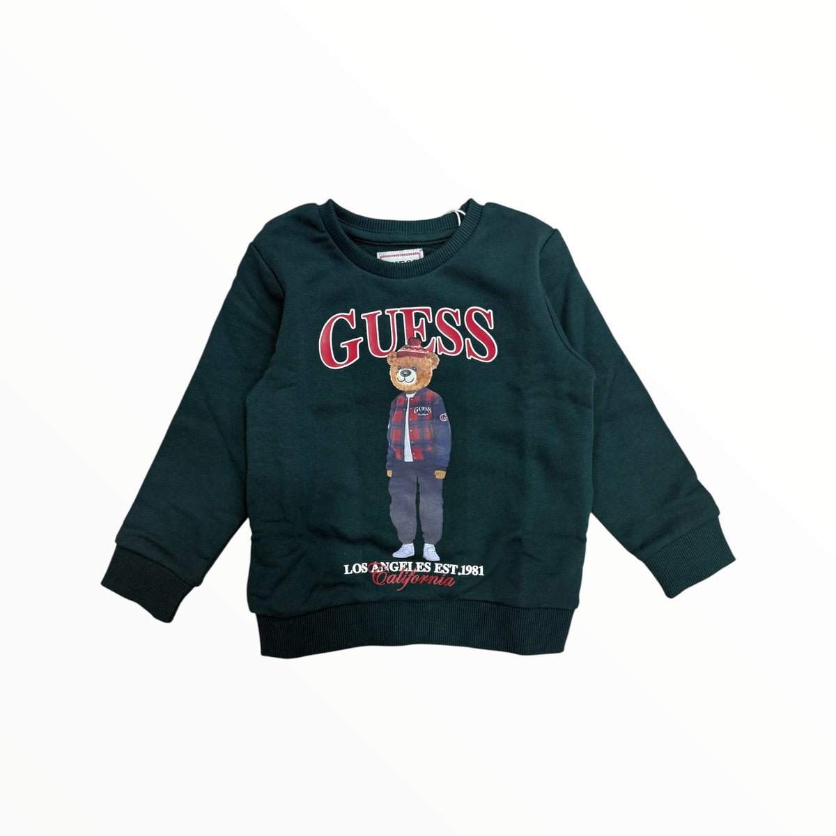 Felpa Guess Teddy verde