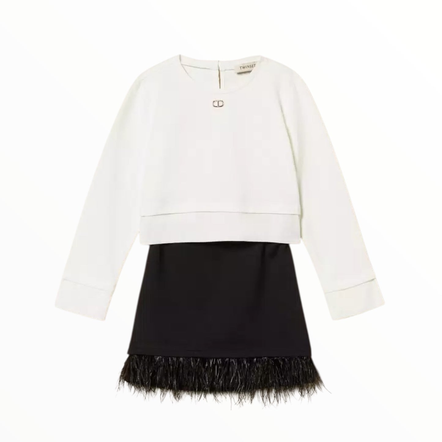 Completo piume Twinset