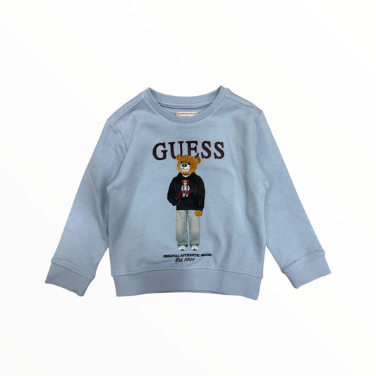 Felpa Guess Teddy celeste