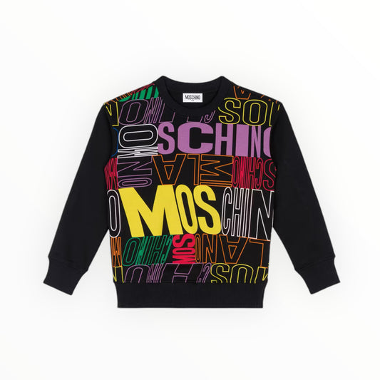 Felpa All Over Moschino