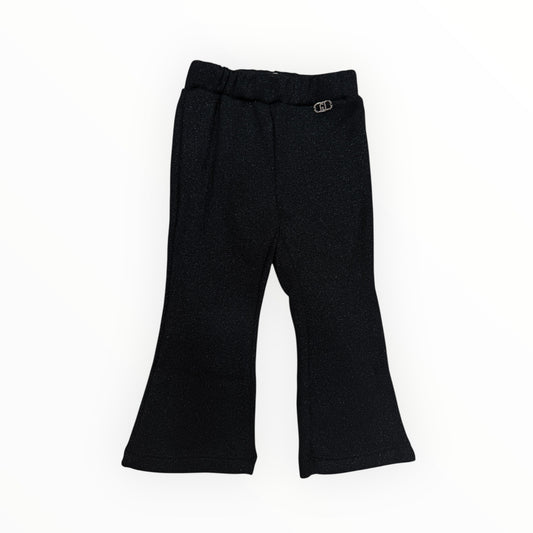 Pantalone Liu Jo in lurex nero