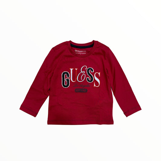 T-Shirt Guess logo in rilievo
