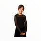 T-Shirt Twinset in tulle con arricciatura