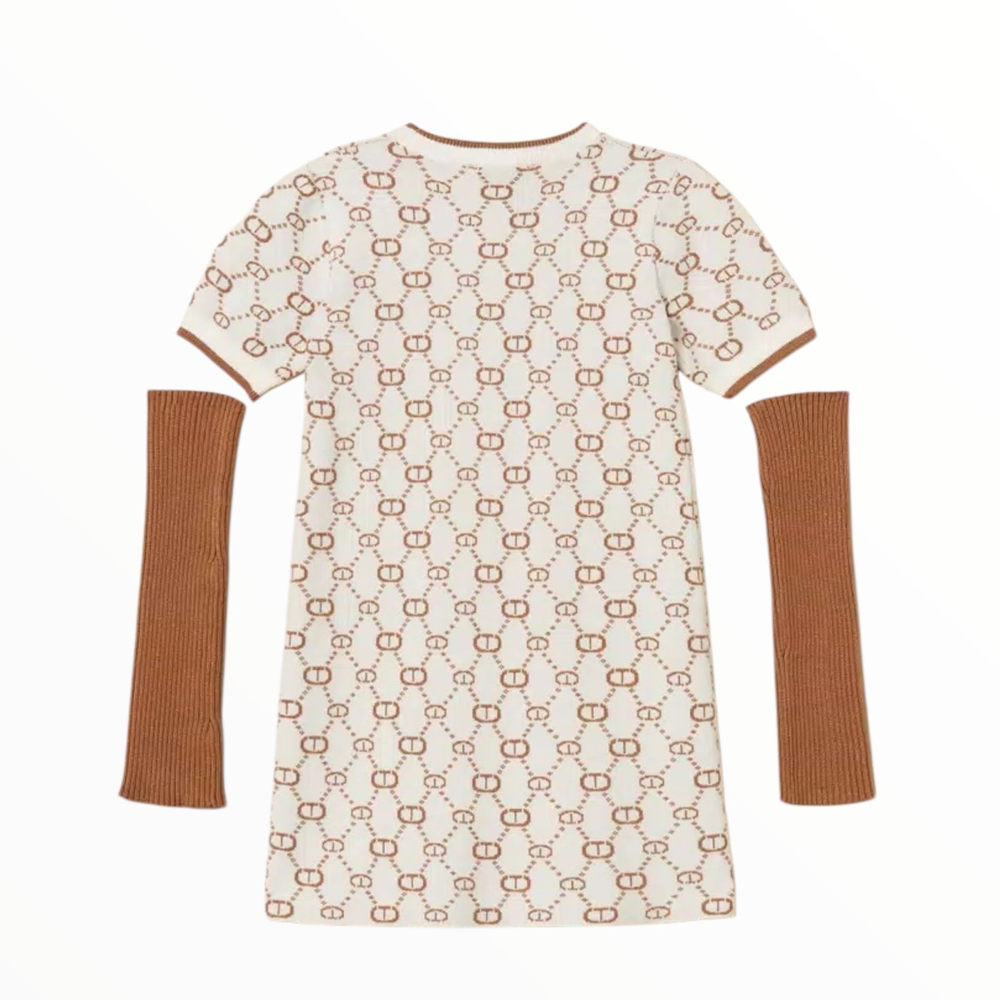 Abito in maglia con manicotti Twinset