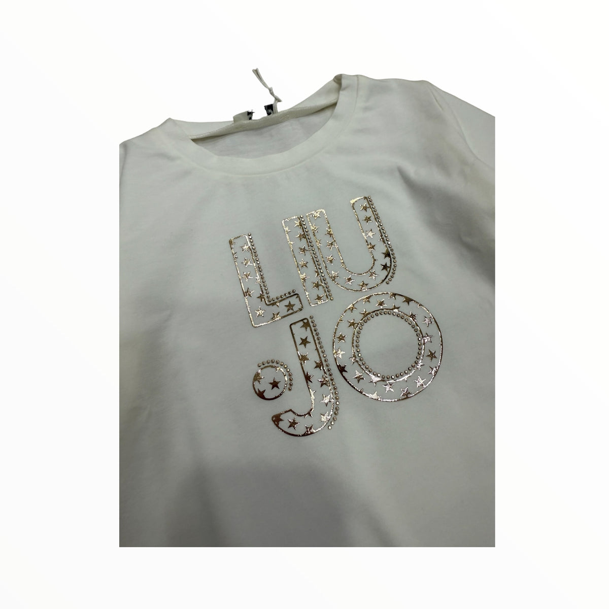 T-Shirt Liu Jo logo con stelle