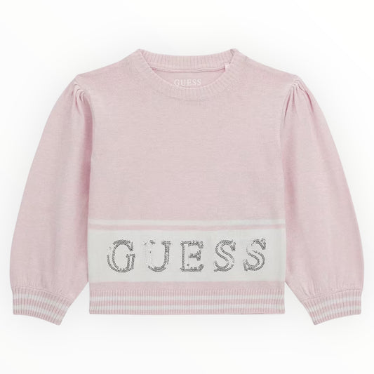 Maglione crop Guess paillettes