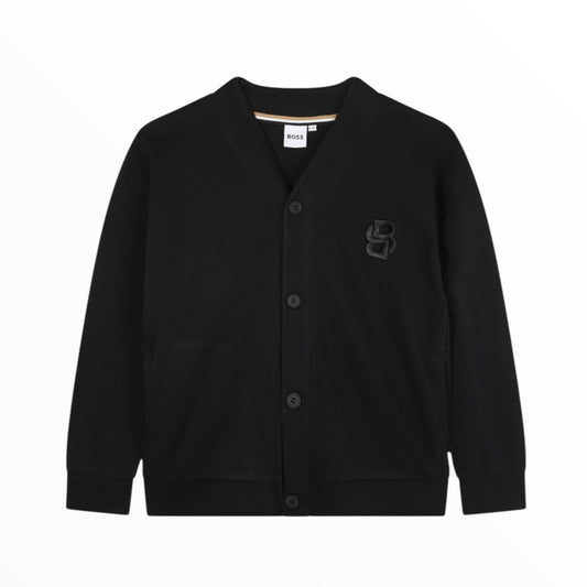 Cardigan nero Boss
