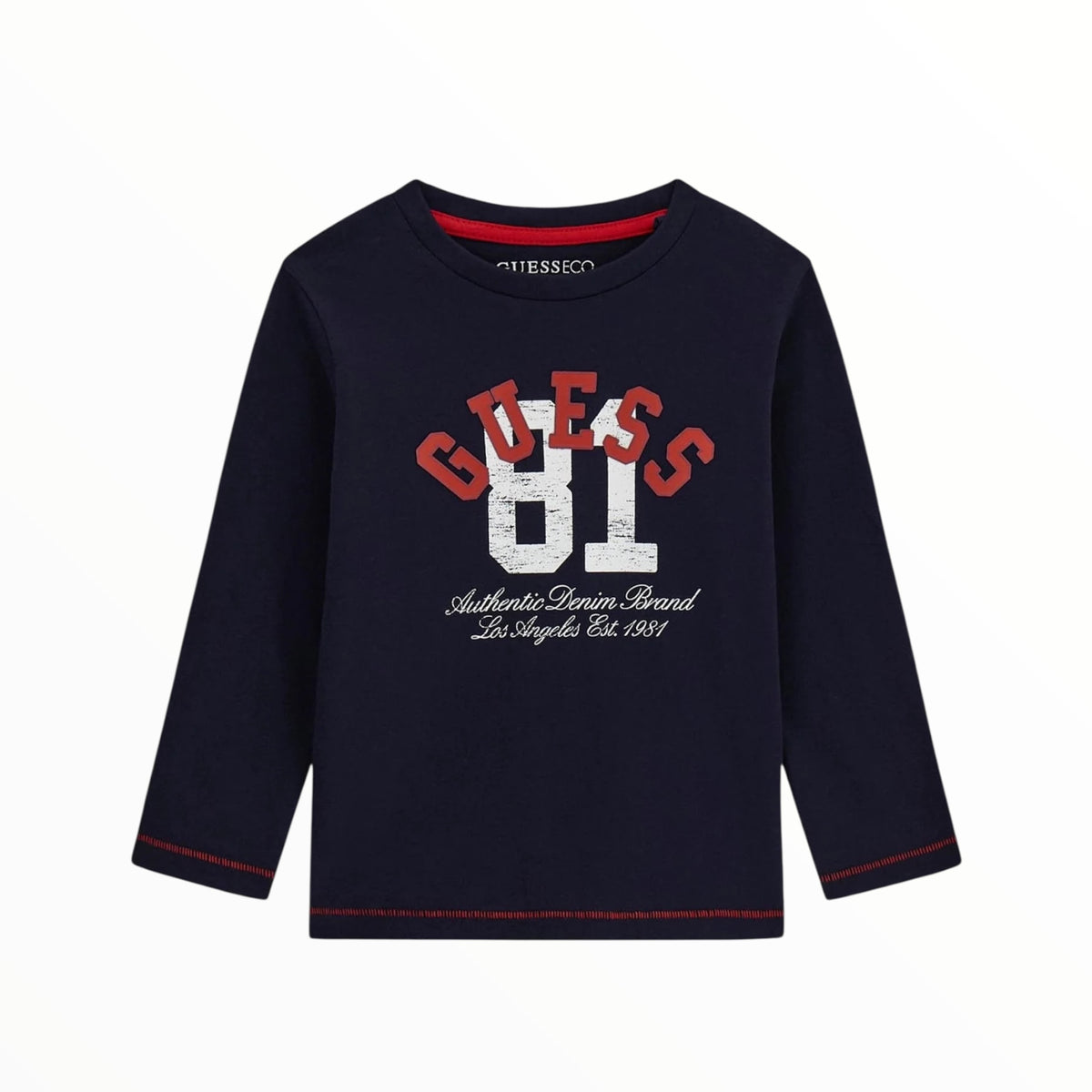 T-Shirt Guess 81 blu