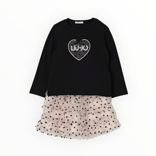 Completo in tulle cuori baby Liu Jo