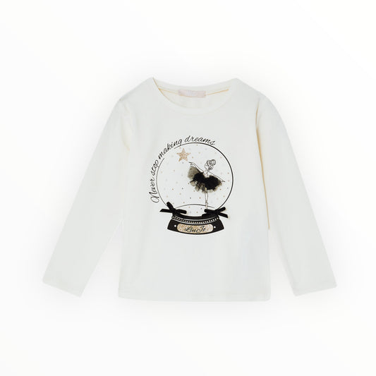 T-shirt Con Strass Liu Jo