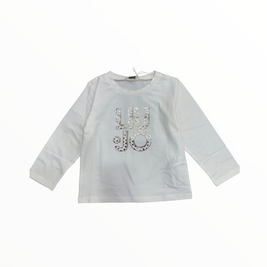 T-Shirt Liu Jo logo con stelle