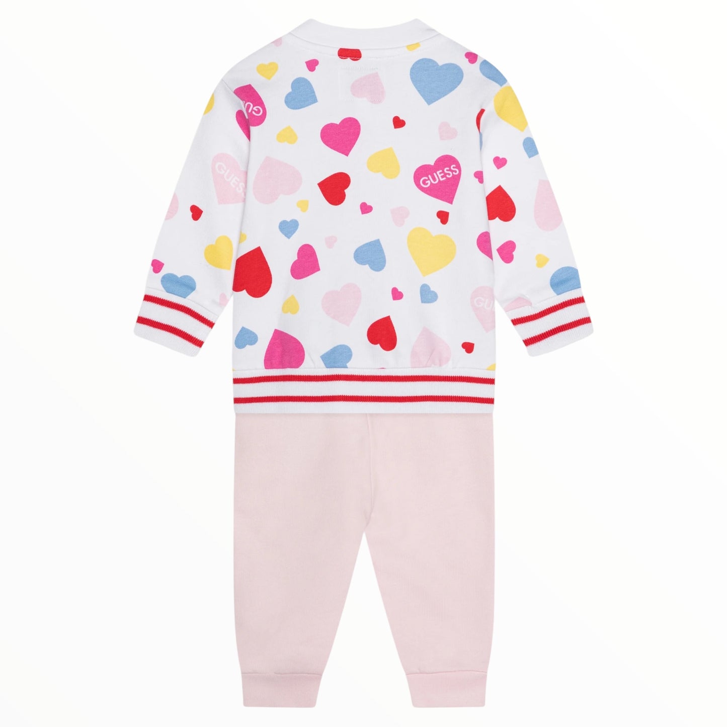 Completo Guess cuori neonata