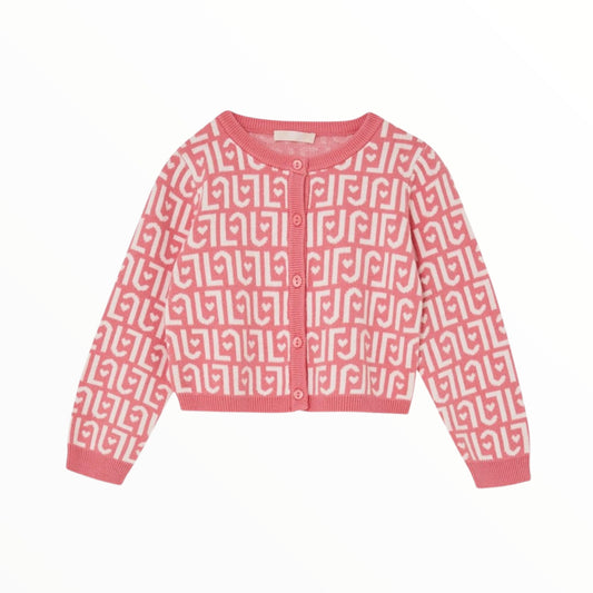 Cardigan logato Liu Jo
