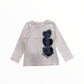 T-Shirt Guess logo laterale glitterato