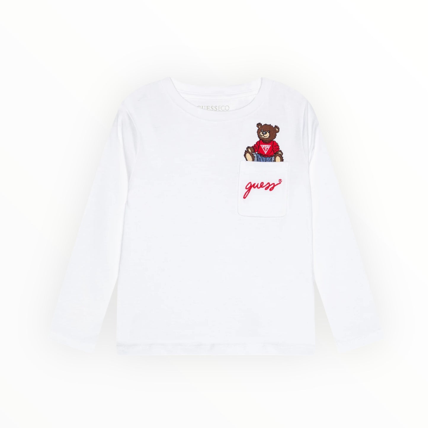 T-shirt Bianca Teddy Guess