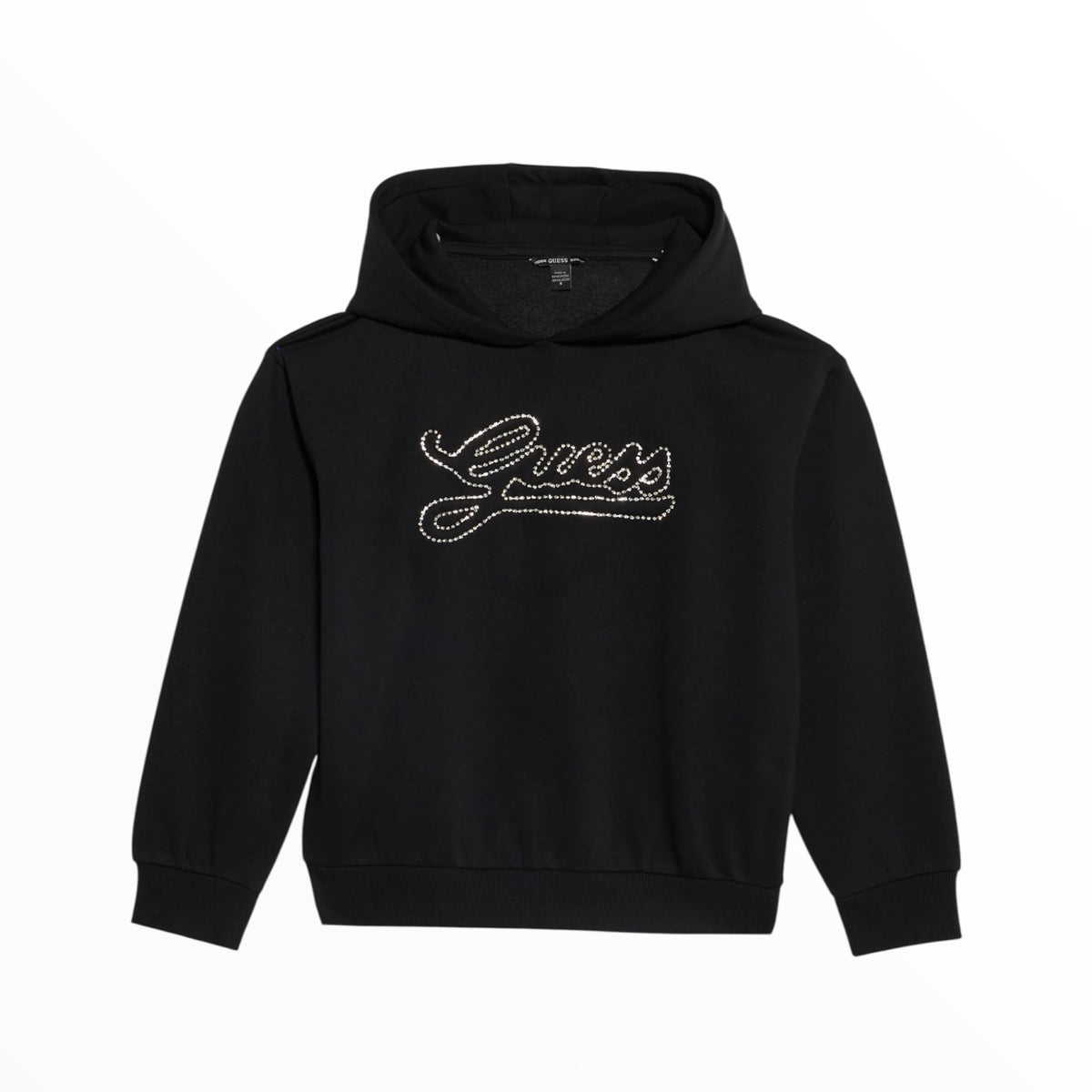 Felpa Guess con cappuccio e strass