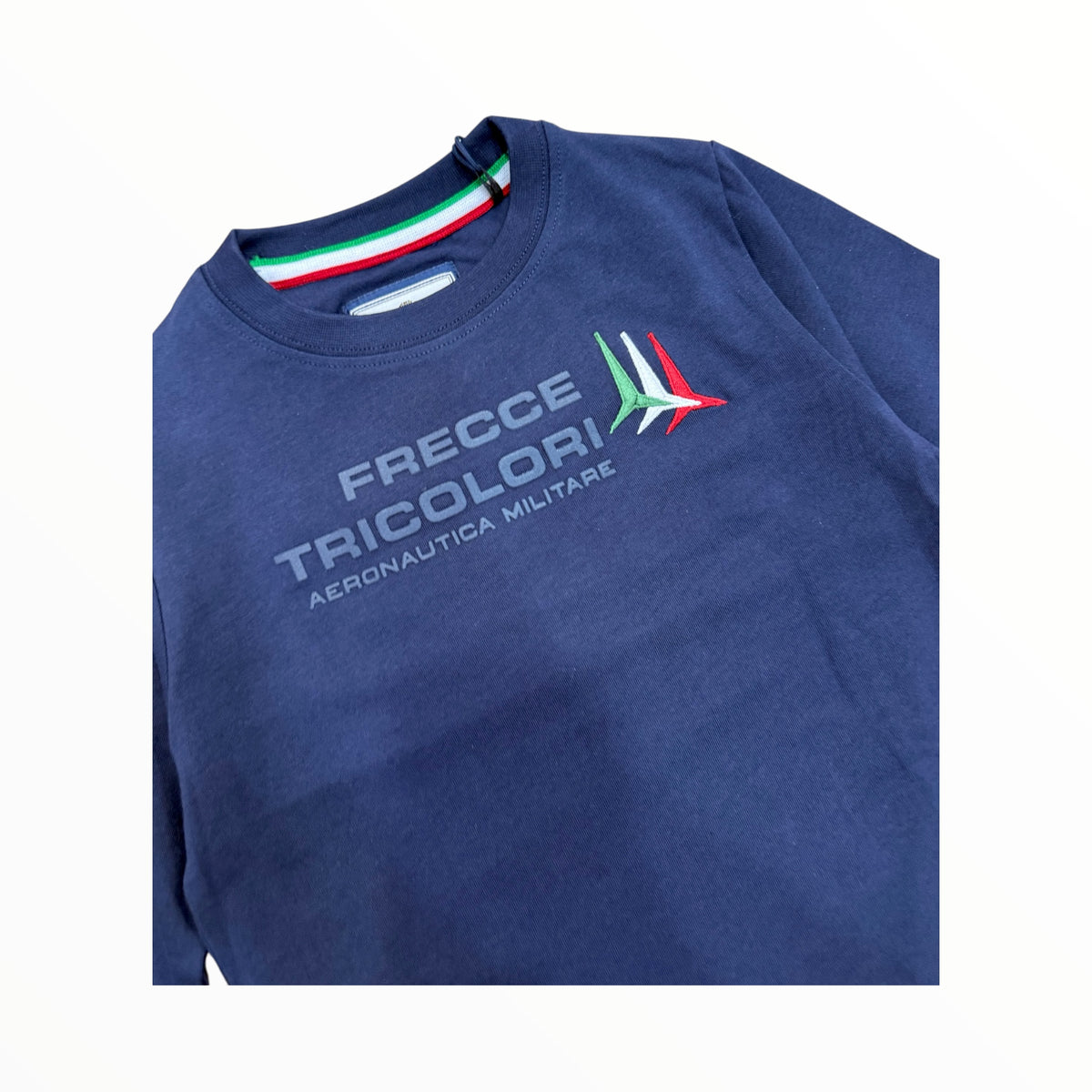T-Shirt Aeronautica Militare con stampa e ricamo
