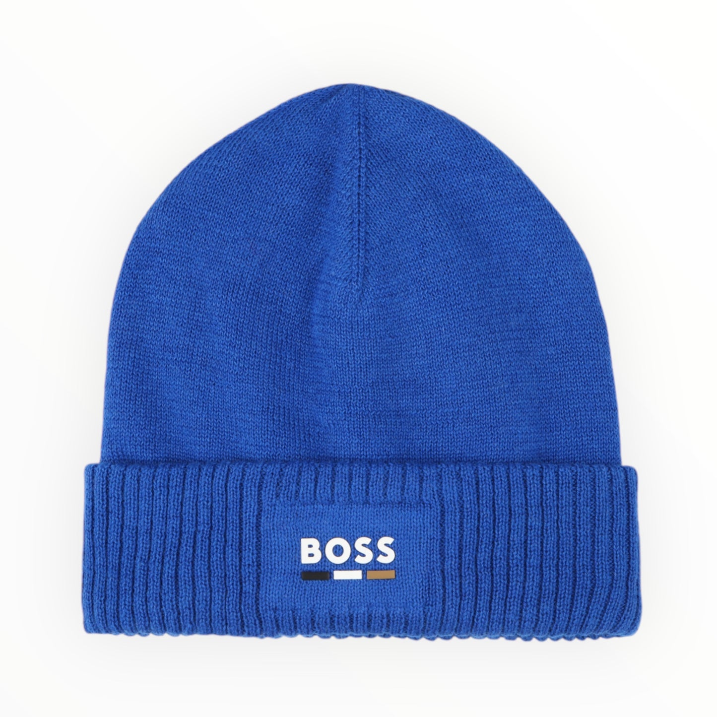 Cappello Tricot Con Risvolta Boss