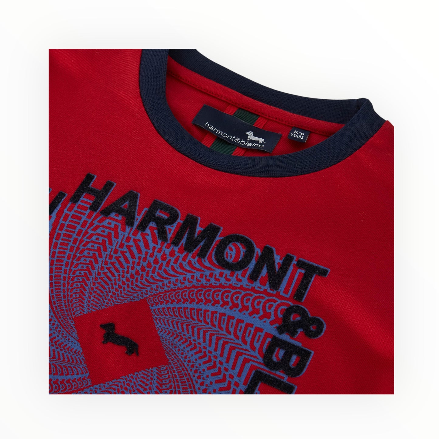 T-shirt Con Stampa Flock Harmont & Blaine