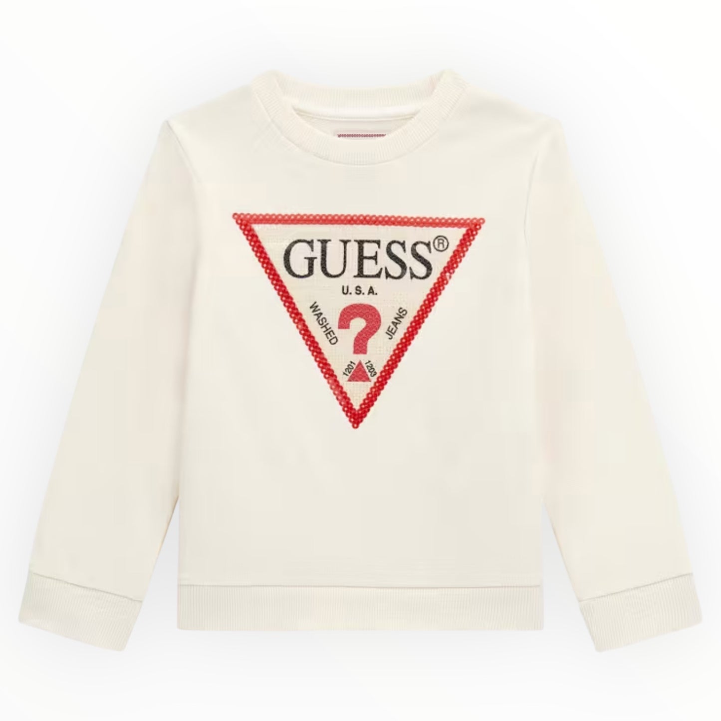 Felpa garzata Guess paillettes