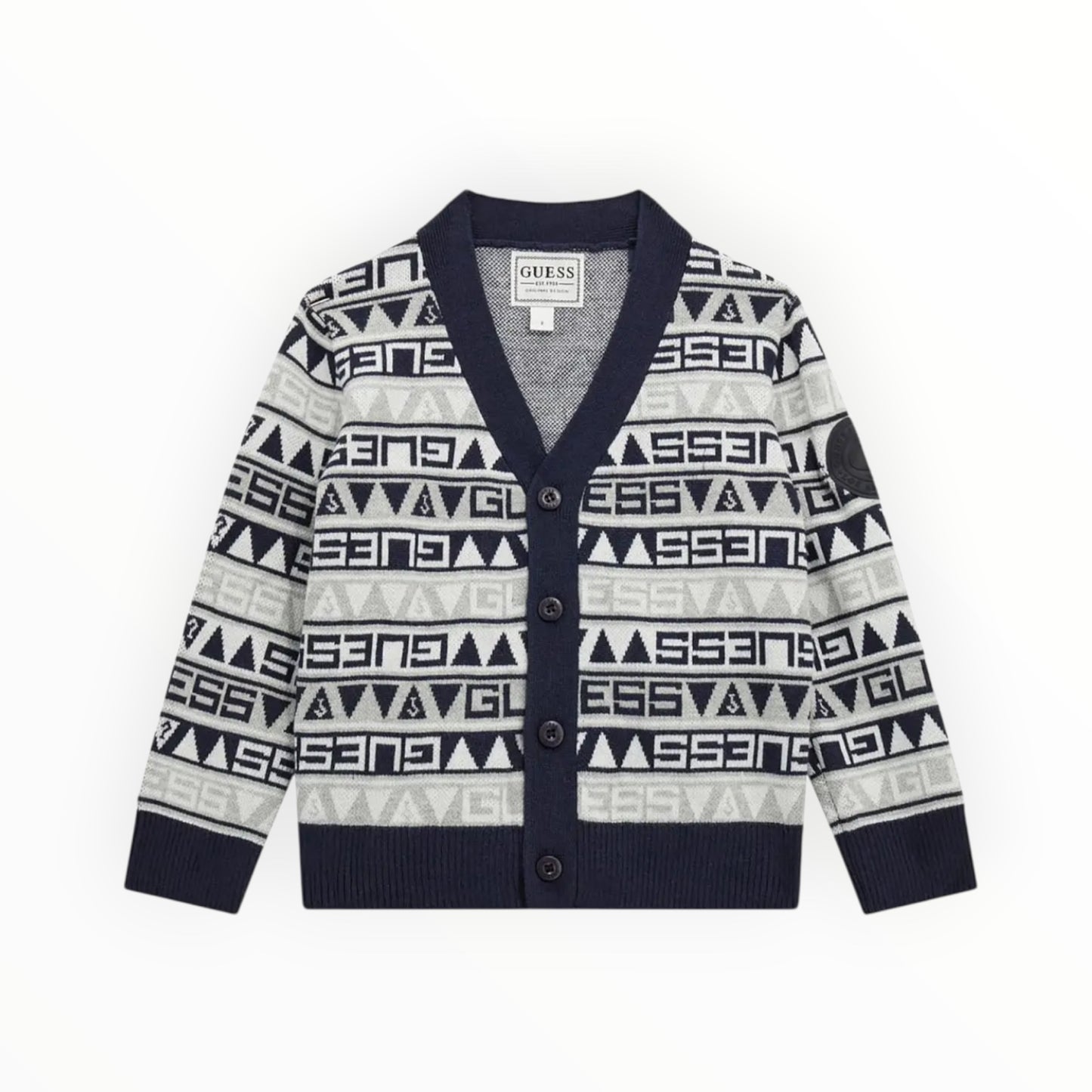 Cardigan logato Guess