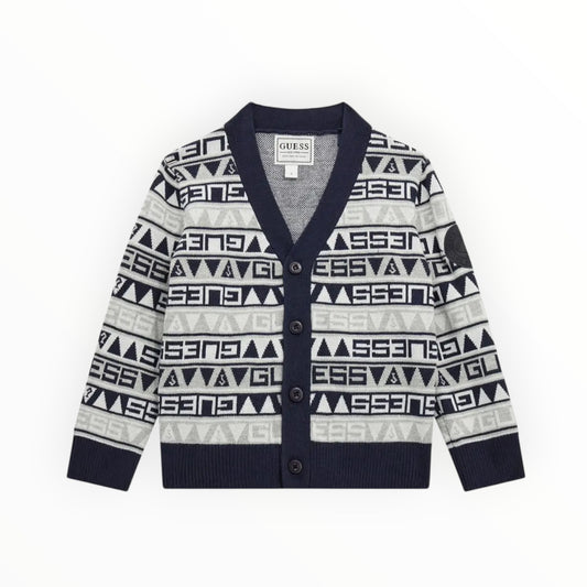 Cardigan logato Guess