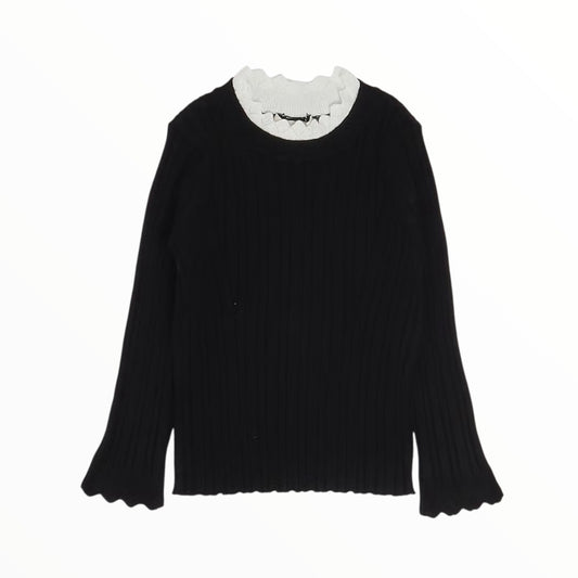 Maglione Twinset in viscosa nero