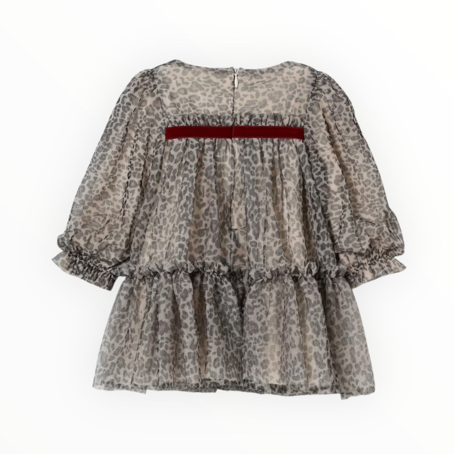 Abito in tulle animalier neonata Liu Jo