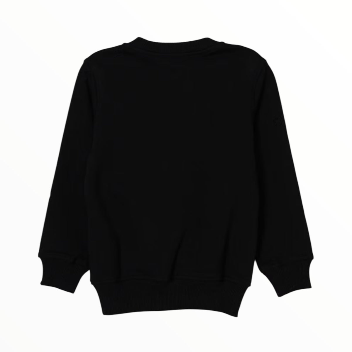Felpa garzata Moschino nera