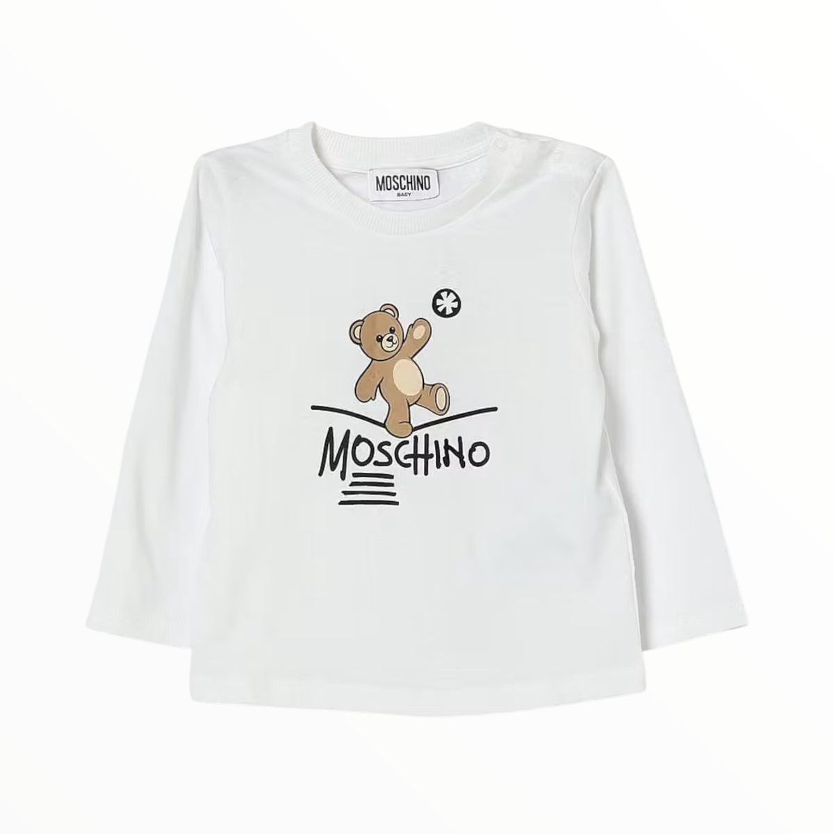T-Shirt Moschino bianca teddy