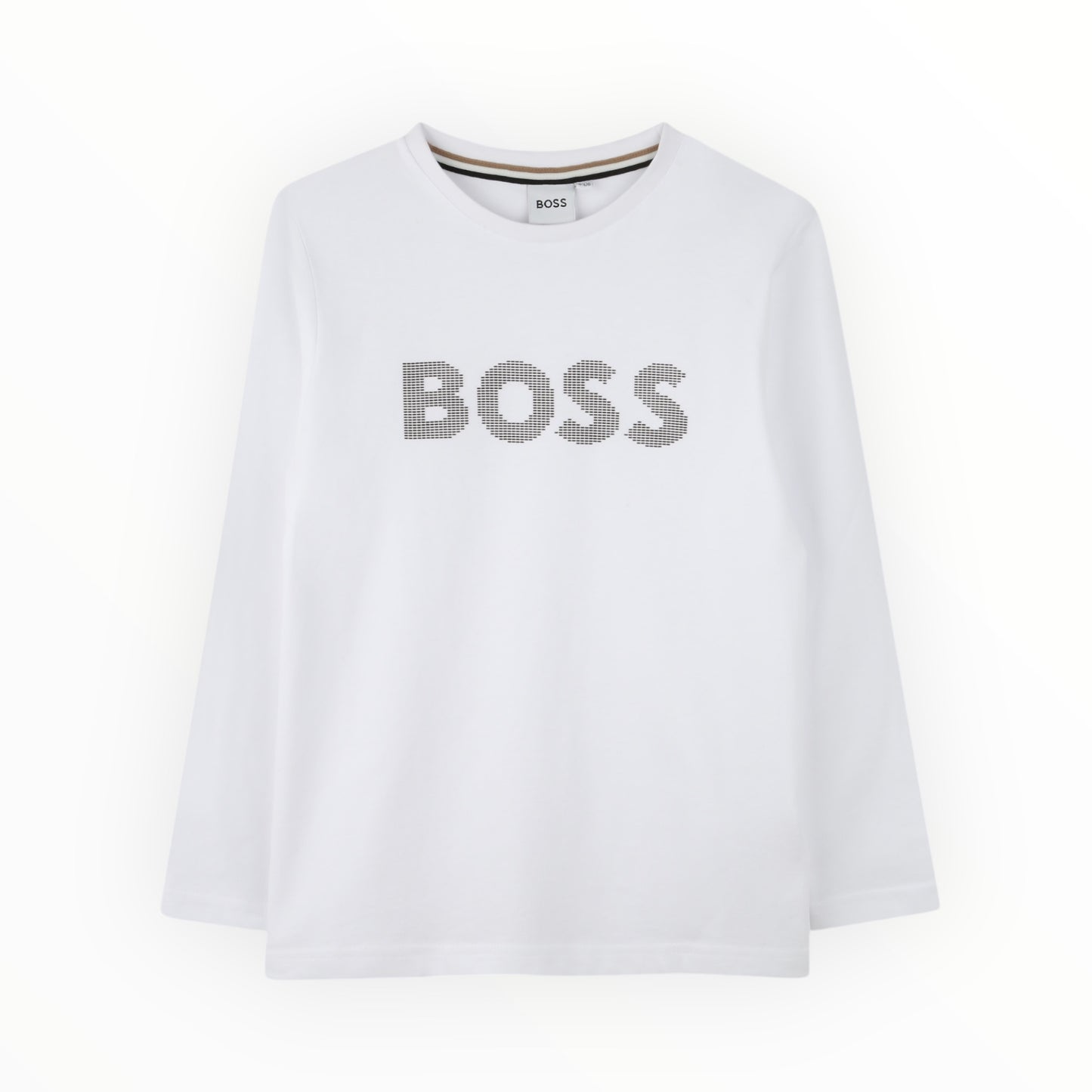 T-shirt Con Logo In Rilievo Boss