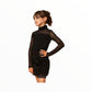 T-Shirt dolcevita Twinset in tulle
