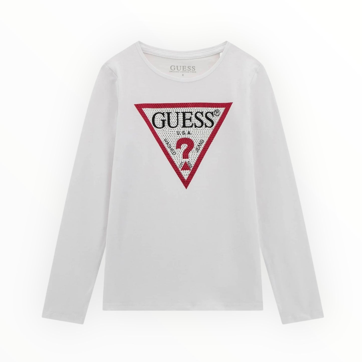 T-shirt Con Strass Guess