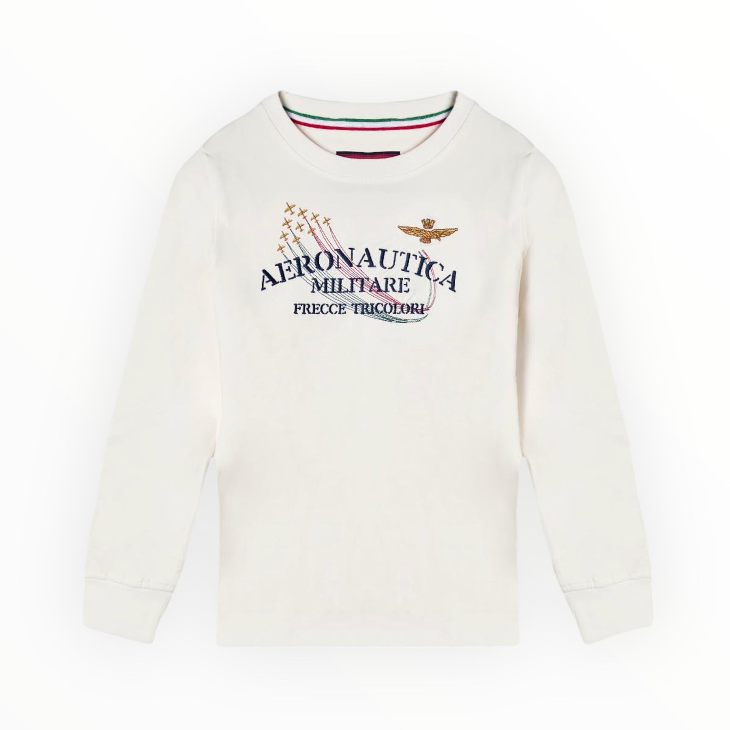 T-shirt Con Ricami Aeronautica Militare