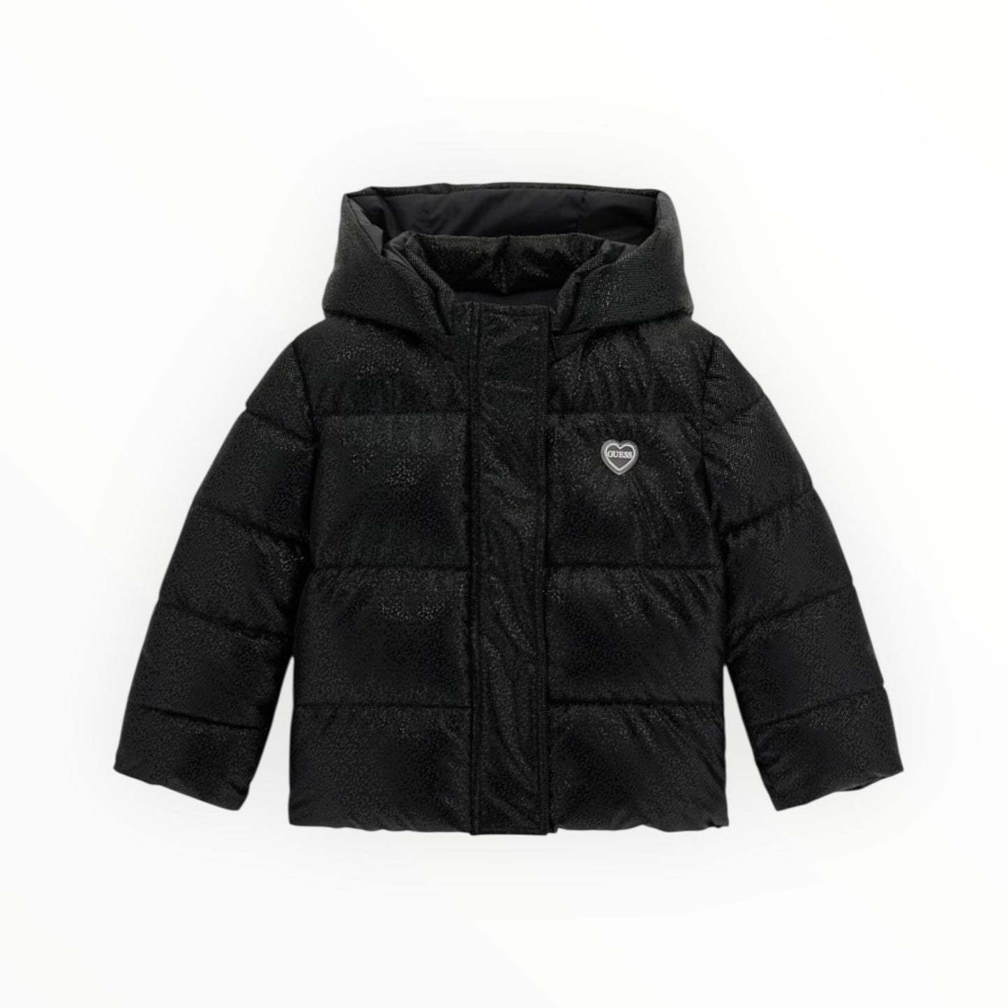 Giubbotto nero in lurex Guess