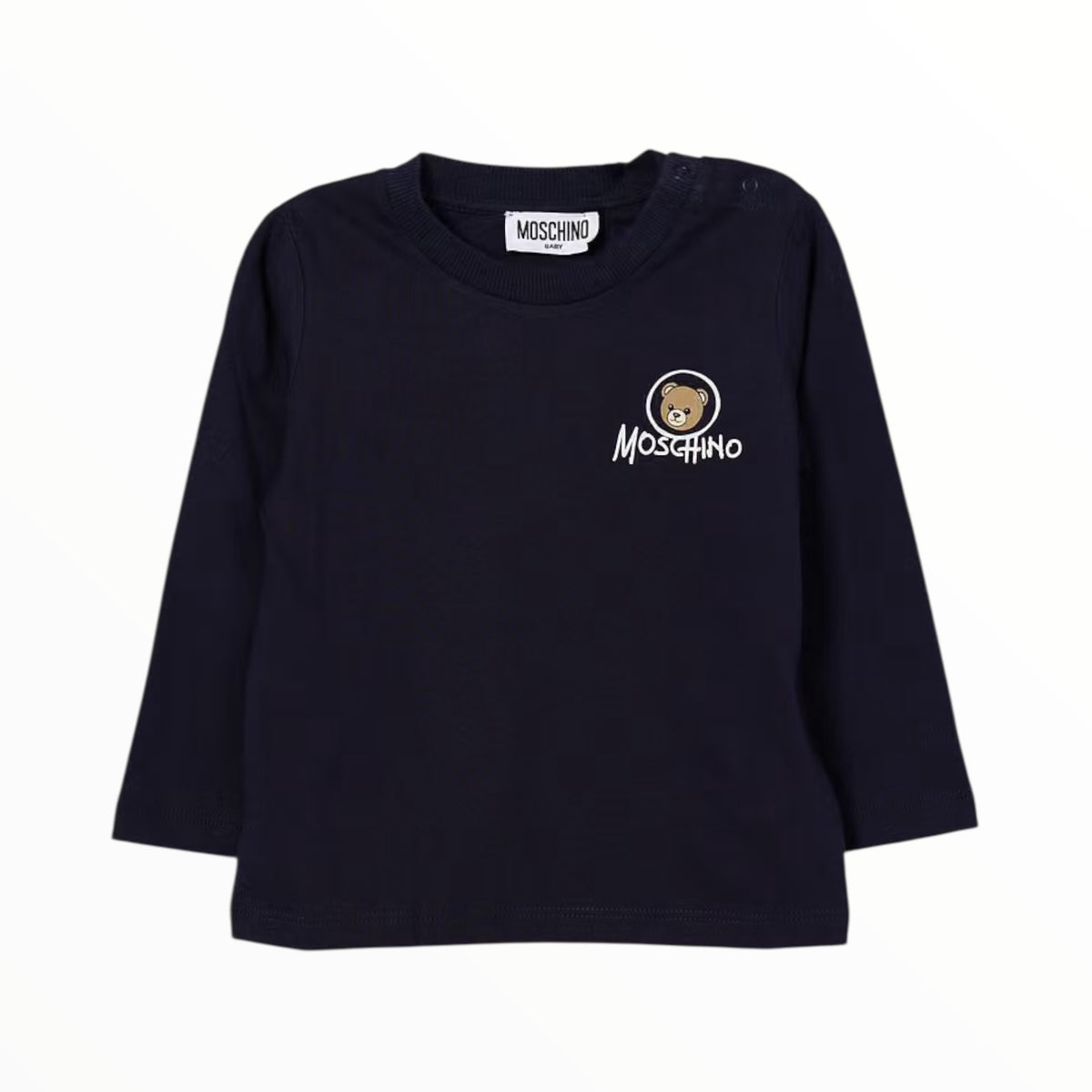 T-Shirt Moschino logo su petto